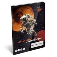 Füzet vonalas LIZZYSULI A/5 32 lapos 16-32 2.osztályos Mars Mission