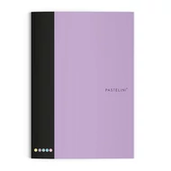 Füzet vonalas PASTELINI A/4 40 lapos extra kapcsos lila