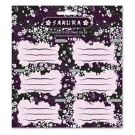 Füzetcímke ARS UNA 18 darabos Sakura
