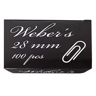 Gemkapocs WEBER`S 28mm nikkel 100 darabos