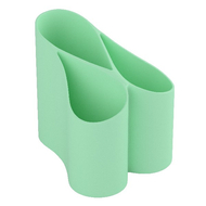 Írószertartó ICO Lux műanyag pasztell zöld