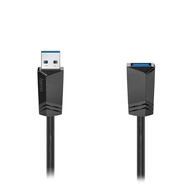 Kábel HAMA USB-A 3.0 hosszabbító 1,5m fekete