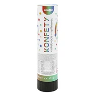 Konfetti ágyú JUNIOR 20 cm metál karika