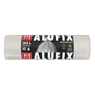 Szemeteszsák ALUFIX 160L átlátszó LDPE 90x110 cm 10 darabos