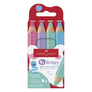 Színes Ceruza FABER-CASTELL Grippy pasztell színek 4 darabos