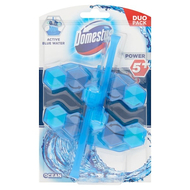 Toalett öblítő DOMESTOS Power5+ Blue Water Ocean Duo Pack 2x53 g