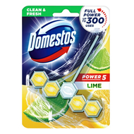 Toalett öblítő DOMESTOS Power5 Lime 55 g