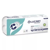 Toalettpapír Lucart Aquastream fehér 10 tekercses 2 rétegű
