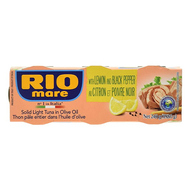 Tonhalkonzerv RIO MARE olívaolajban citrommal 3x80g