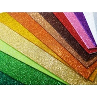 DEKORGUMI A/4 ÖNTAPADÓ GLITTER EZÜST