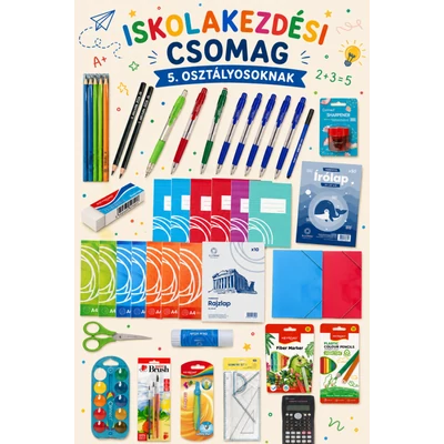 ISKOLAKEZDÉSI CSOMAG 5. OSZTÁLY