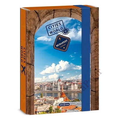 Füzetbox ARS UNA A/5 Cities Budapest