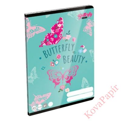 Füzet LIZZY CARD A/5 40 lapos sima Lollipop Cute Butterfly