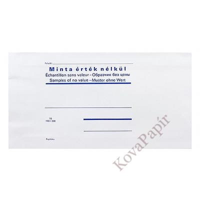 Mintazsák 10-es 160 x 300 mm