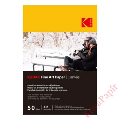 Fotópapír KODAK Fine Art Canvas 10x15 cm 230g 50 ív/csomag