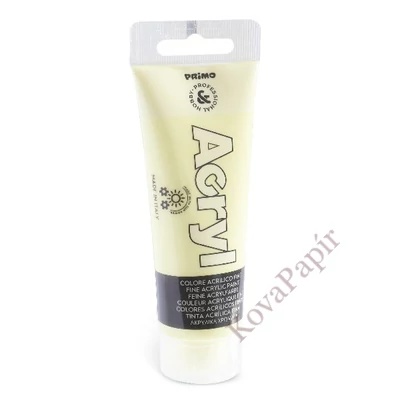 Akrilfesték PRIMO 75 ml világos sárga