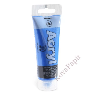 Akrilfesték PRIMO 75 ml metál kék