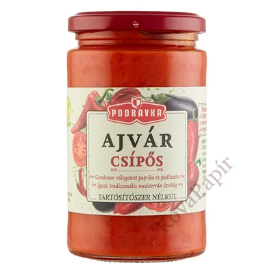 Ajvár PODRAVKA csípős 350g