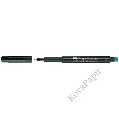 Alkoholos marker FABER-CASTELL F 0,6 mm fekete