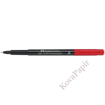 Alkoholos marker FABER-CASTELL M 1 mm piros