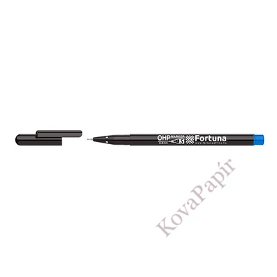 Alkoholos marker FORTUNA OHP S kék