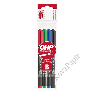 Alkoholos marker ICO OHP B 4 darabos
