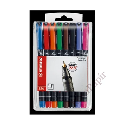 Alkoholos marker STABILO 841 S 8 darabos