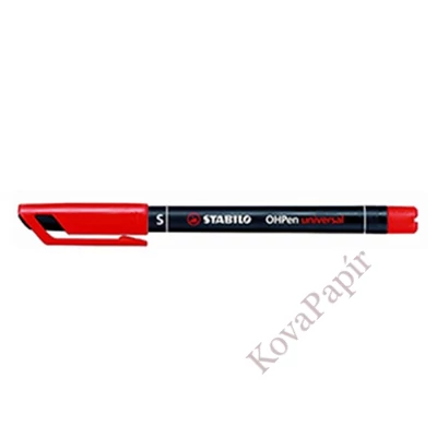Alkoholos marker STABILO 841 S piros