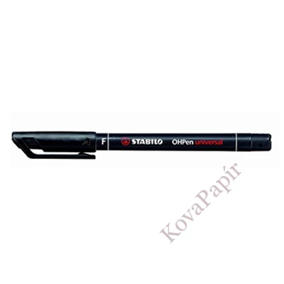 Alkoholos marker STABILO 842 F fekete