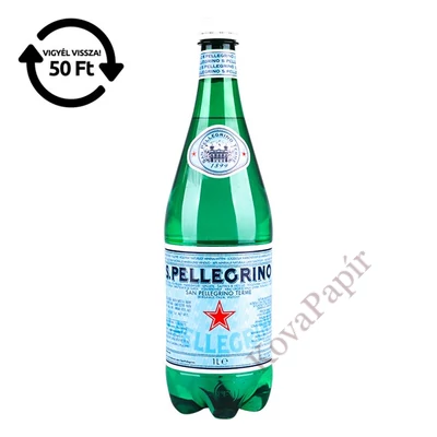 Ásványvíz szénsavas SAN PELLEGRINO 1L DRS
