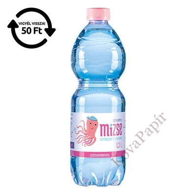 Ásványvíz szénsavmentes MIZSE 0,5L DRS