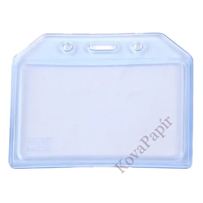 Azonosítókártya tartó szilikonos fekvő  85x54mm
