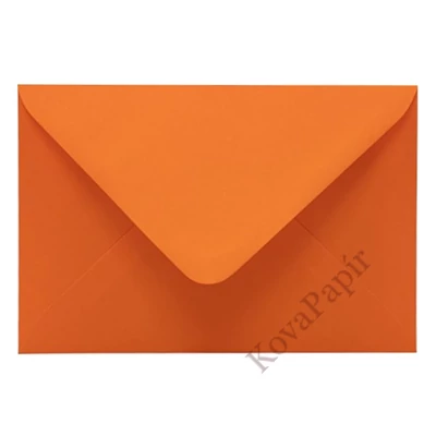 Boríték színes KASKAD LC/6 enyvezett 114x162mm 48 narancs 50 darabos