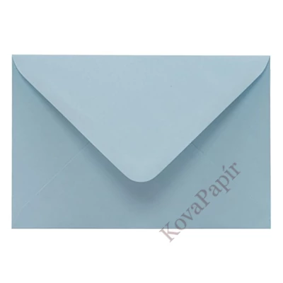 Boríték színes KASKAD LC/6 enyvezett 114x162mm 72 azúr kék 50 darabos