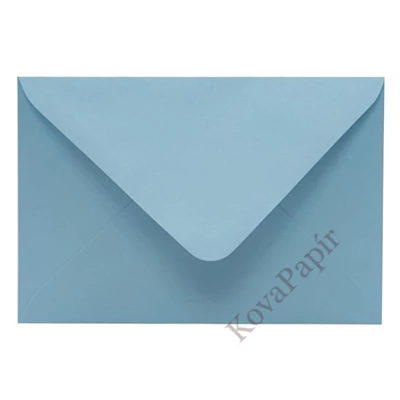 Boríték színes KASKAD LC/6 enyvezett 114x162mm 75 kék 50 darabos
