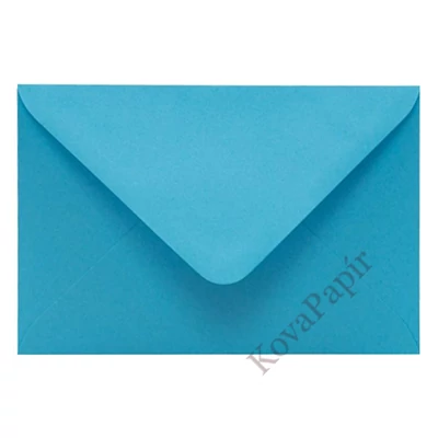 Boríték színes KASKAD LC/6 enyvezett 114x162mm 77 vízkék 50 darabos
