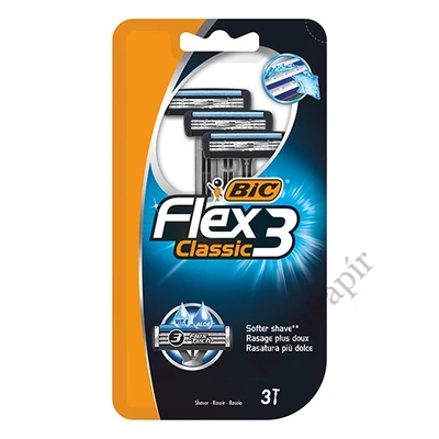 Borotva BIC Flex3 Classic férfi 3 mozgópengés 3+1 darab/bliszter