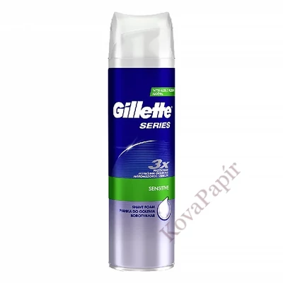 Borotvazselé GILLETTE Sensitive 200 ml