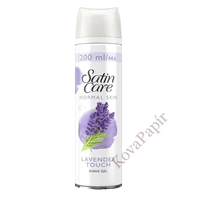 Borotvazselé GILLETTE Satin Care levendula 200 ml