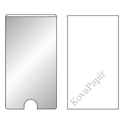 Címketartó tok DJOIS öntapadós gerincjelölő betétlappal 55x102 mm 6 darabos