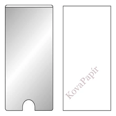 Címketartó tok DJOIS öntapadós gerincjelölő betétlappal 55x150 mm 6 darabos