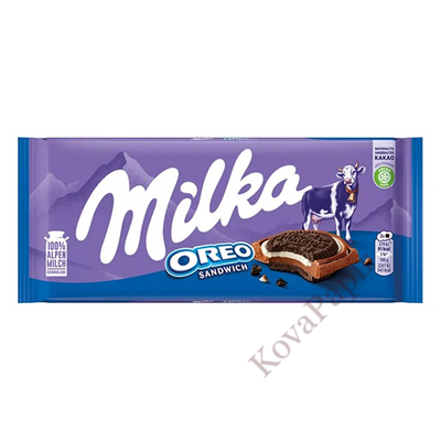 Csokoládé MILKA Oreo 92g