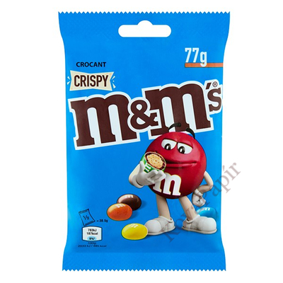 Csokoládé M&M`s Crispy 77g