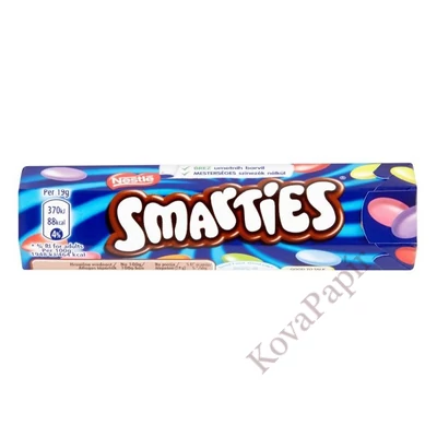 Cukordrazsé NESTLÉ Smarties tejcsokoládé cukorbevonattal 38 g