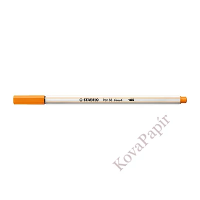Ecsetfilc STABILO Pen 68 Brush narancs