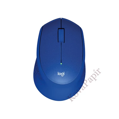 Egér vezeték nélküli LOGITECH M330 Silent 2,4 Ghz 1000 DPI kék