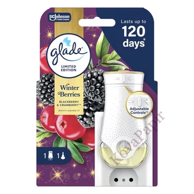 Elektromos légfrissítő készülék + utántöltő GLADE warm apple pie 20 ml