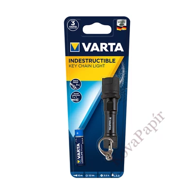 Elemlámpa VARTA Indestructible kulcsra akasztható