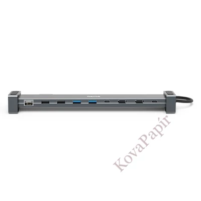 Elosztó HUB HAMA USB 3.1 + USB 3.1/2xHDMI/LAN/USB-C + tápegység