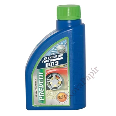 Fékfolyadék PREVENT Glykolstop DOT3 500 g